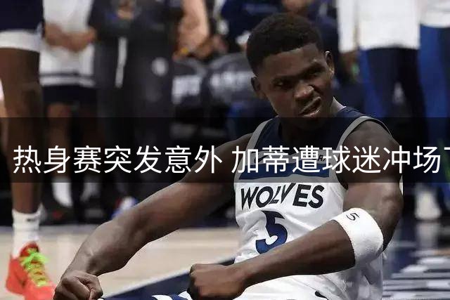 热身赛突发意外 加蒂遭球迷冲场飞铲受伤